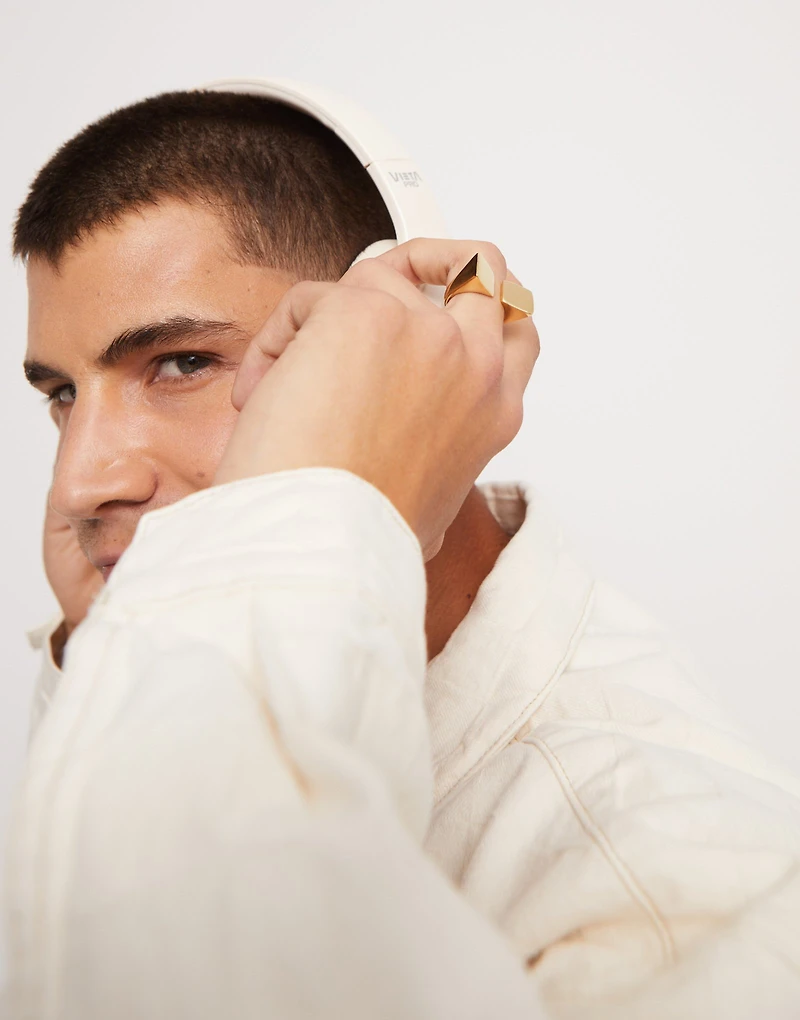 Square shape open ring