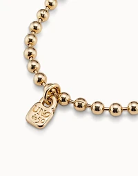 Beaded charm bracelet