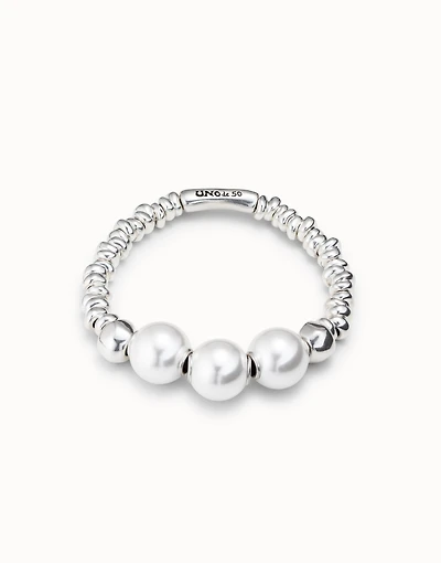 Sterling silver-plated bracelet