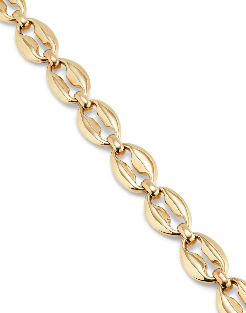 oval link chain bracelet