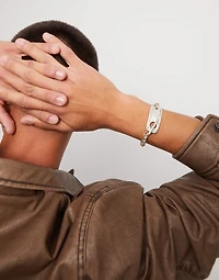 Cuban link chain bracelet