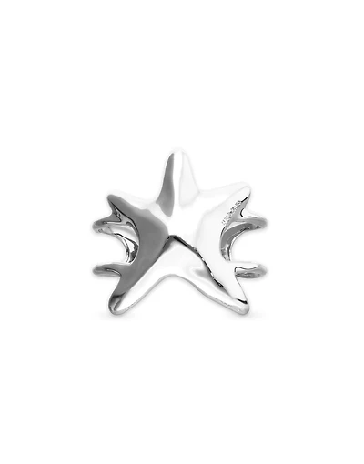 Doble bangle bracelet with starfish