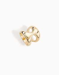 Organic link shape ring