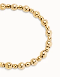 Beaded short necklace