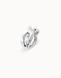 Sterling silver-plated ring