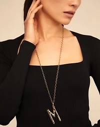 Large M initial charm