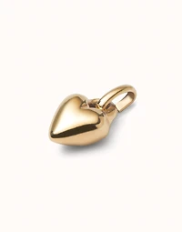 Heart-shaped charm