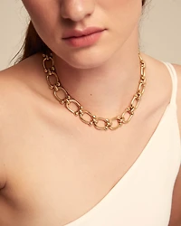 Short link chain necklace
