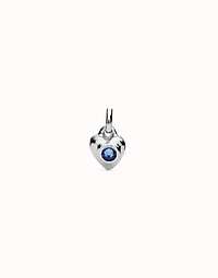 Charm with blue crystal