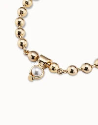 Beaded charm bracelet