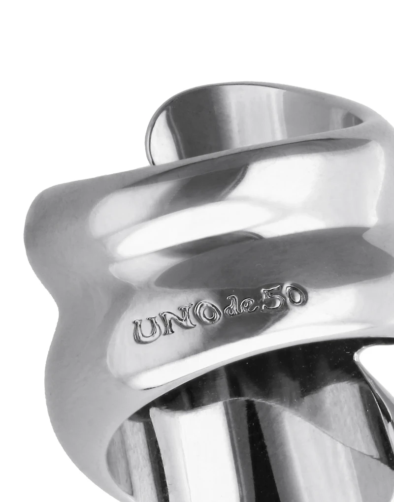 Rounded spiral ring