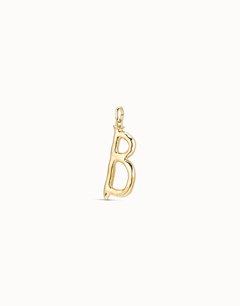 Large B initial charm