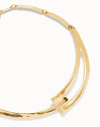 Sculpted Choker Necklace