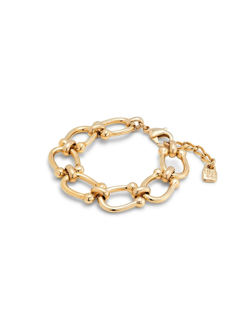 Medium oval link chain bracelet