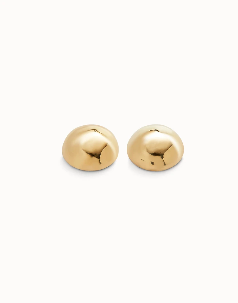 Bead shaped stud earrings
