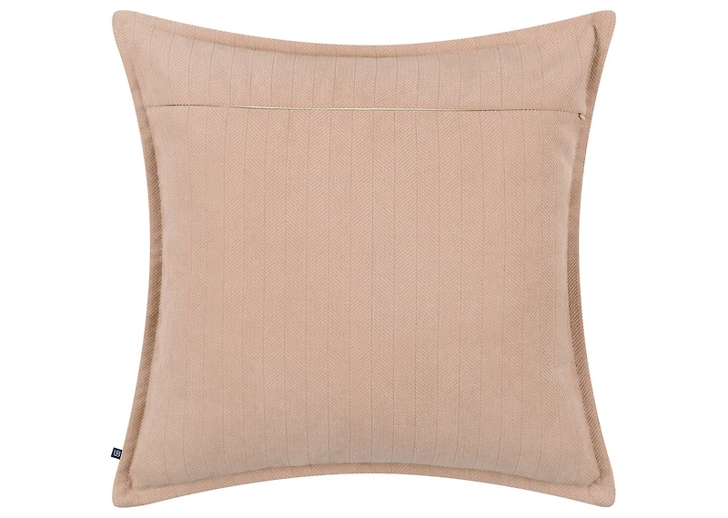 Alvy Herringbone Pillow 20x20 Pink