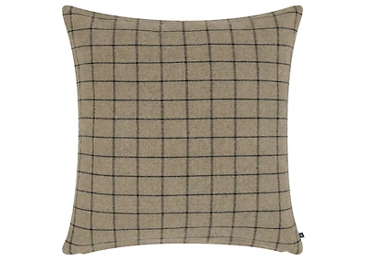 Cooley Plaid Pillow 20x20 Ash/Blue