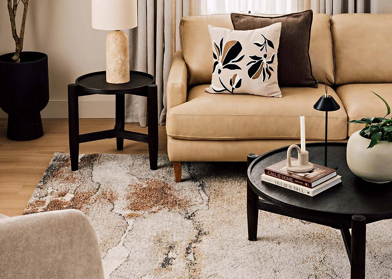 Shale Rug 94x133 Rust/Multi
