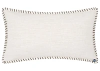 Peace Pillow 12x22 Ivory/Brown
