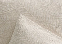 Tavira Cotton Duvet Set King Sand/Ivory