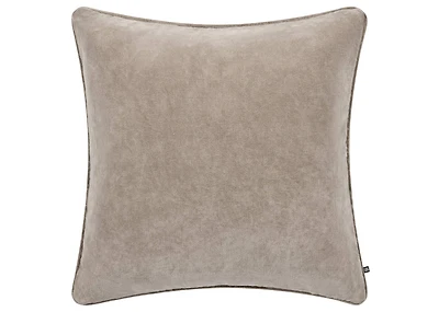 Daria Velvet Pillow 20x20 Ash