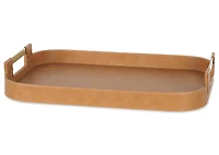 Riva Rectangular Tray Tan