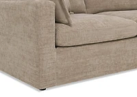 Eloise Sectional RCF -Nile Mushroom