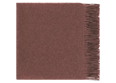 Riddell Melange Throw Bordeaux