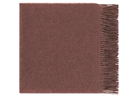 Riddell Melange Throw Bordeaux