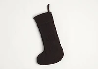 Atley Knit Stocking Brown