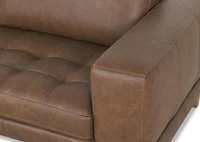 Carson Leather Sofa -Wes Rum