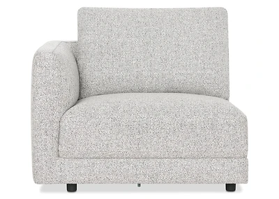 Mila Left-Arm Chair Module -Sela Grey