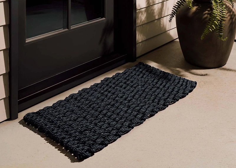 Rope Doormat Navy