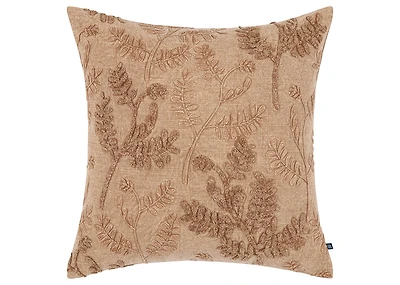 Gemma Cotton Pillow 20x20 Caramel