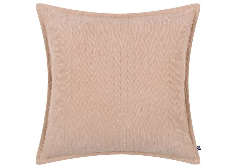 Alvy Herringbone Pillow 20x20 Pink