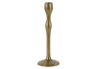 Ryah Candle Holder Short Antiqued Brass