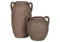 Merrill Vase Tall Brown