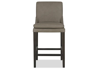 Maurizio Lthr Counter Stool -Torino Moch