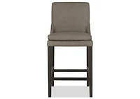 Maurizio Lthr Counter Stool -Torino Moch