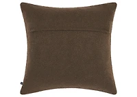 Cayson Quilted Pillow 20x20 Brown
