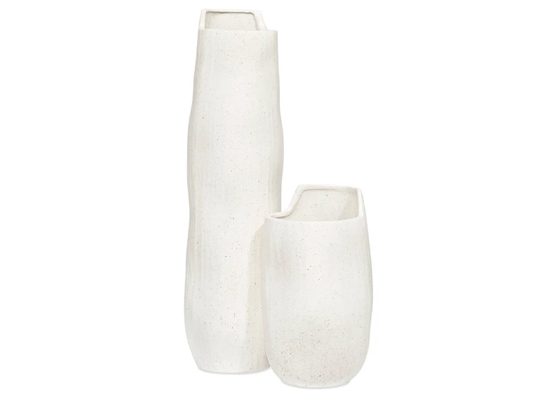 Amila Vase Short White