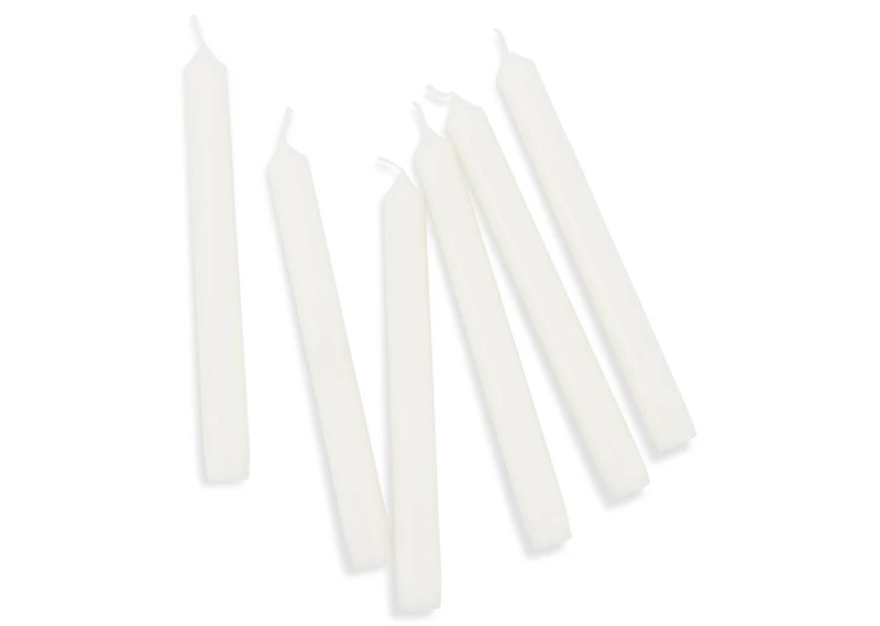Cassa 6-Piece Taper Candles Set 8"