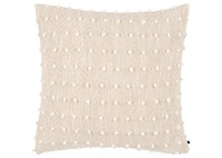 Aniel Cotton Pillow 20x20 Sand/Iv