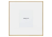 Russo Gallery Frame 8x10 Satin Brass
