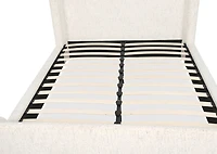 Gabi Tall Bed -Pascal Cream, QUEEN