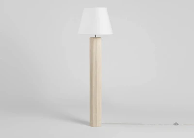 Minna Floor Lamp Ivory