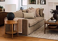 Eloise Slipcovered Sofa -Nile Mushroom