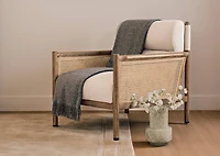 Harlow Armchair -Rale Oatmeal