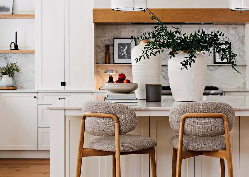 Lucille Vase Wide White
