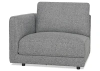 Mila Left-Arm Chair Module -Sela Iron